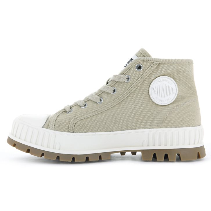 Palladium Pallashock Mid OG Laarzen Heren Lichtgroen | NL 64QBEAO